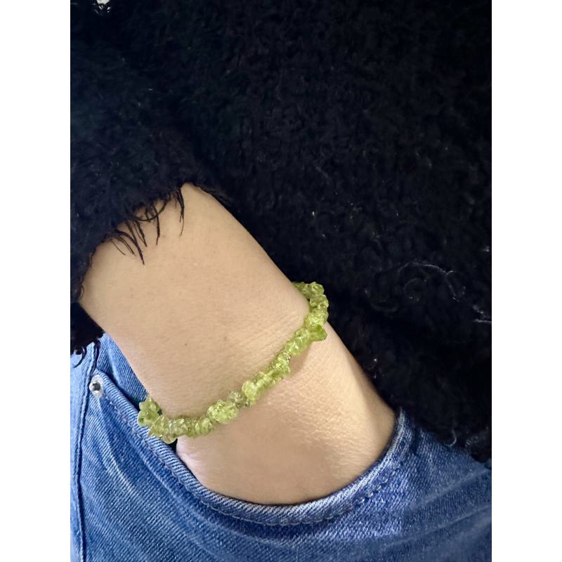 Pulsera Chip Peridoto