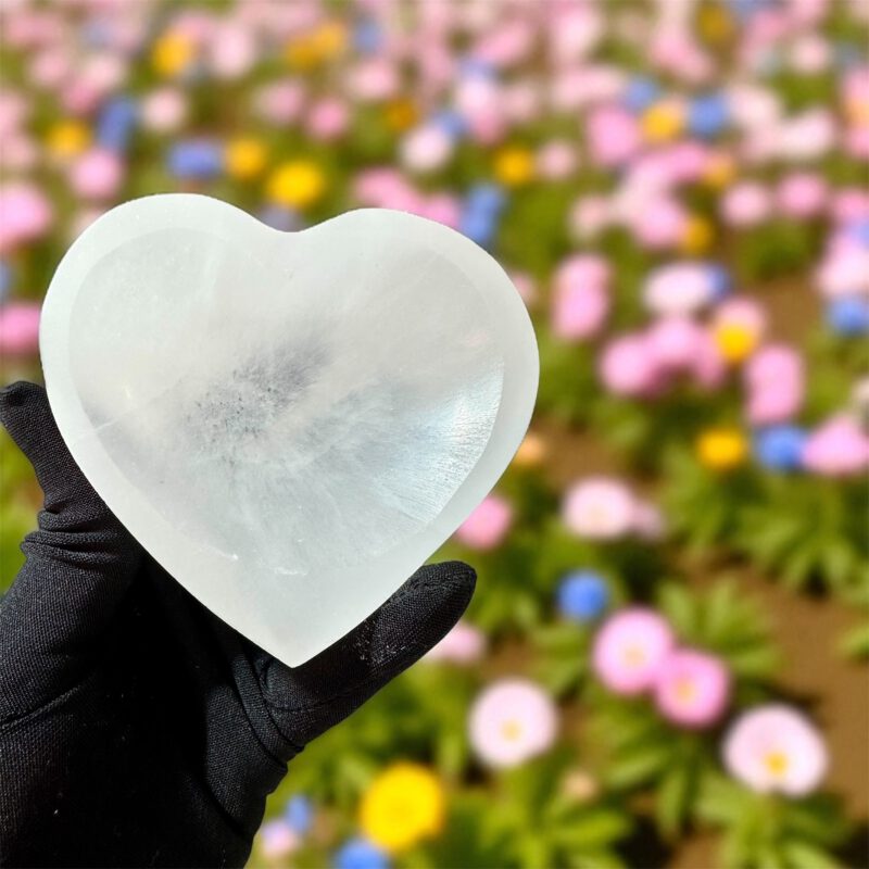 Cuenco CORAZÓN de Selenita