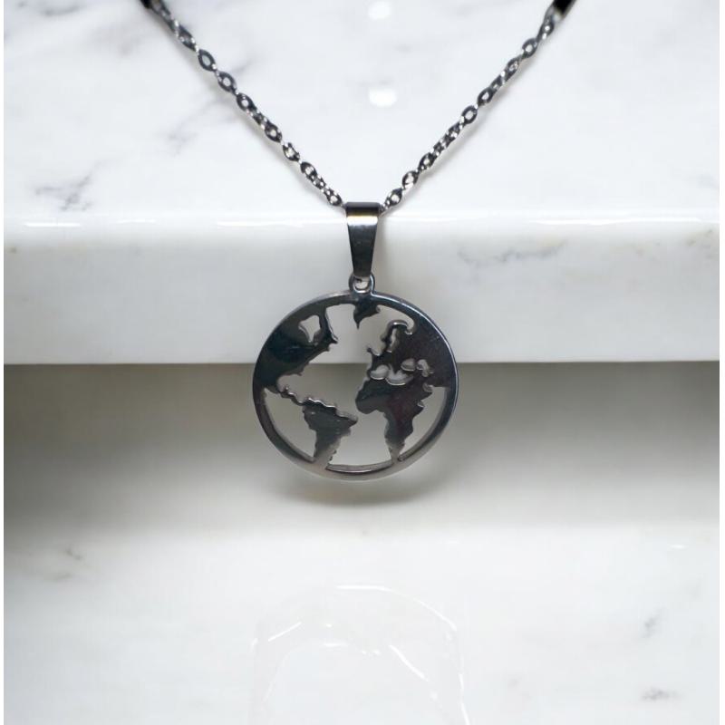 Colgante y cadena MUNDO