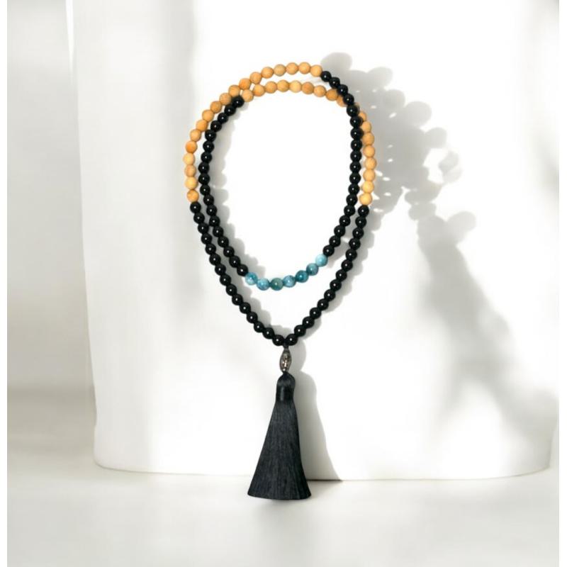 Japa Mala Apatito Azul