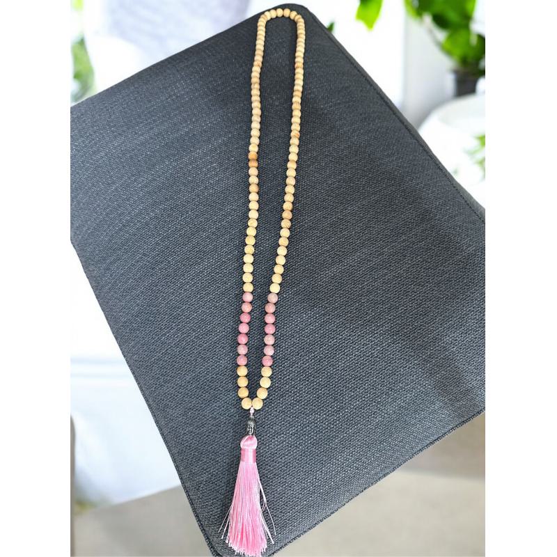 Japa Mala Rodocrosita