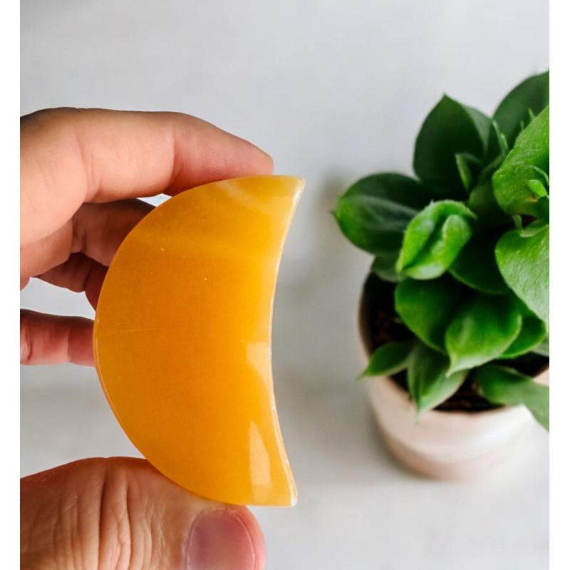 Luna de Calcita Naranja