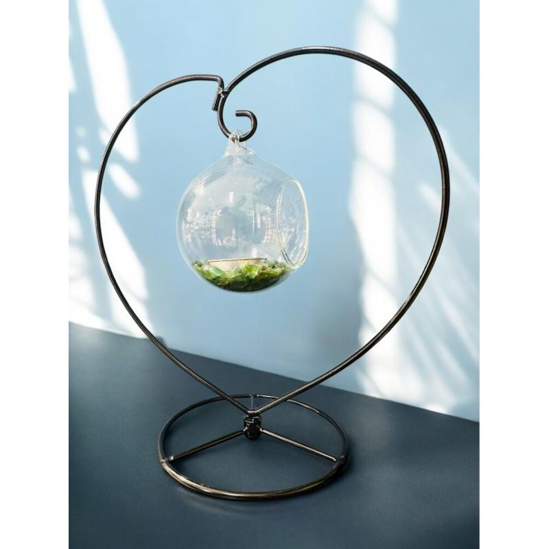 Portavelas corazón Jade