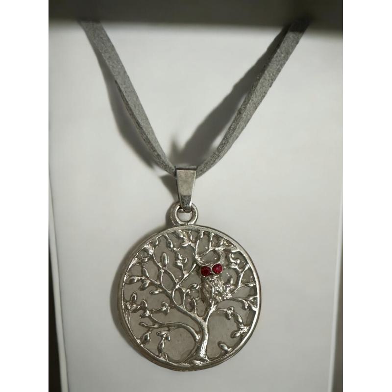 Colgante Búho Cuarzo