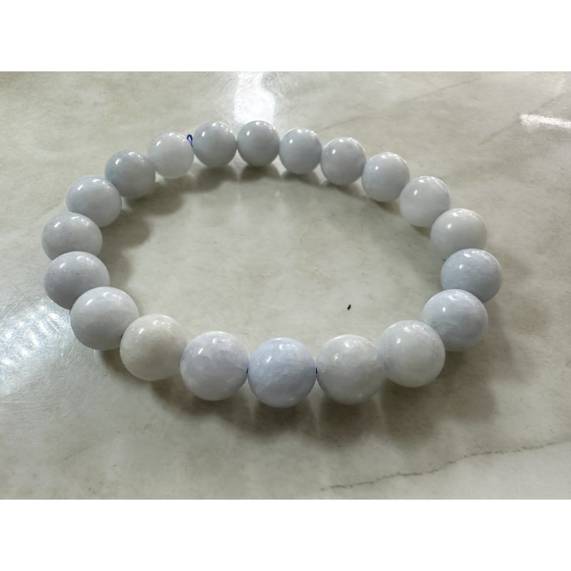 Pulsera Celestina Calidad Extra 10 mm