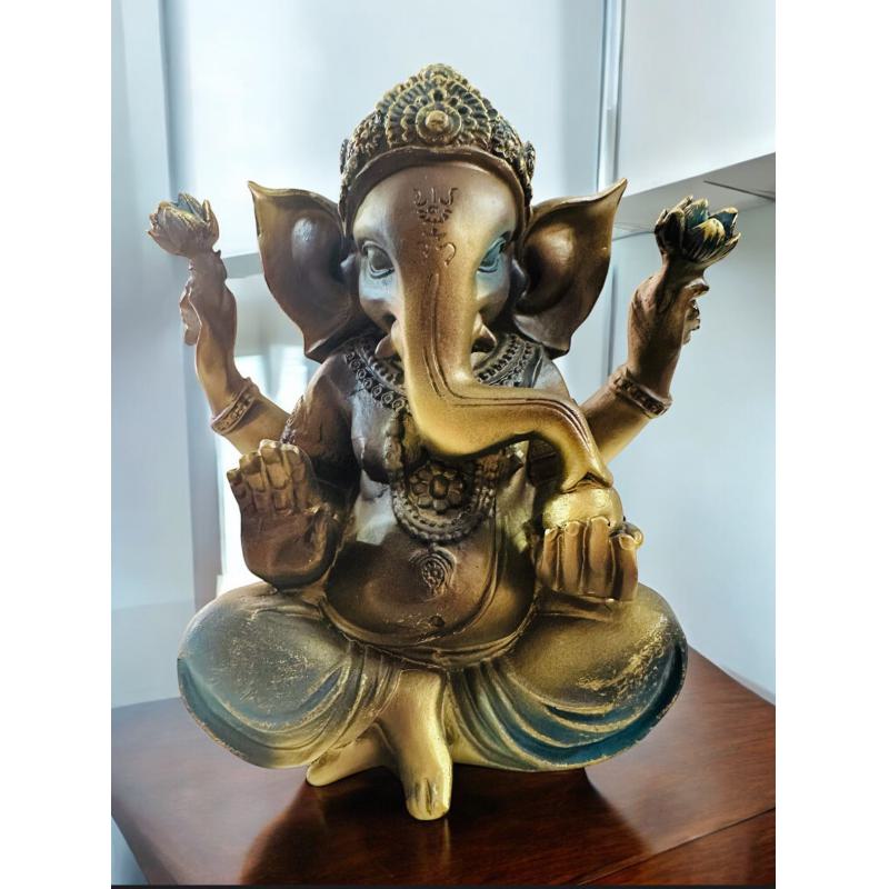 Figura en Bronce de Ganesha mediano