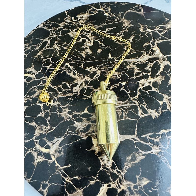 Péndulo Bronce cofre