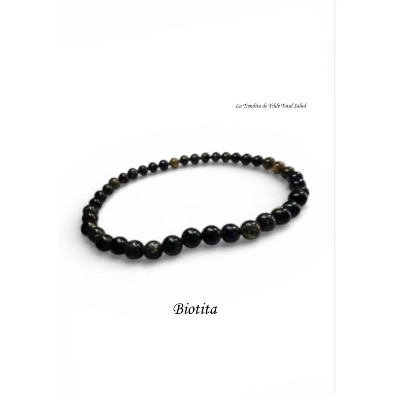 Pulsera 4 mm Biotita
