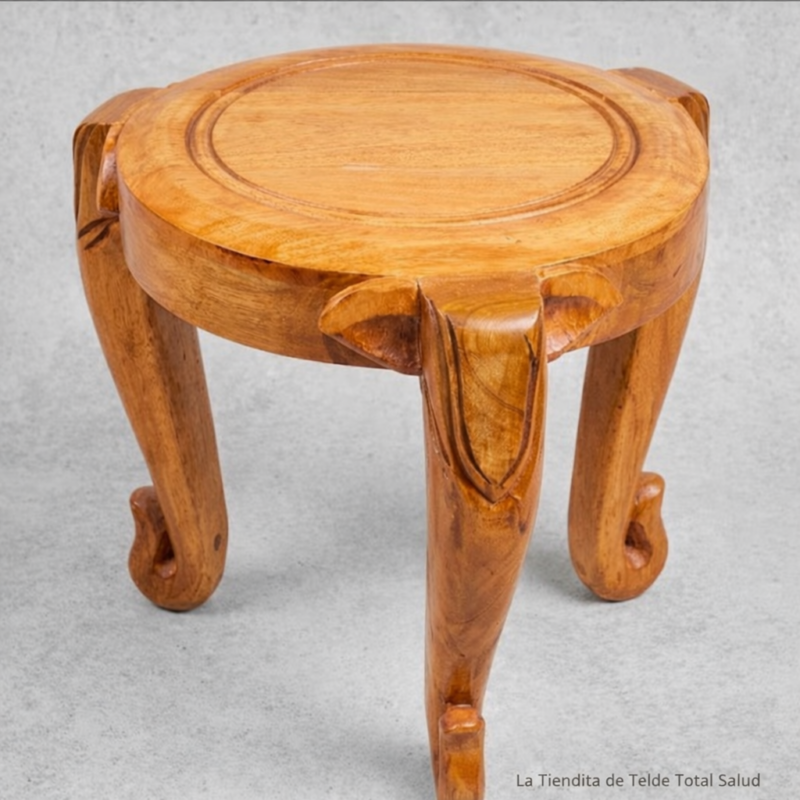 Mesa de Madera tallada en ELEFANTE