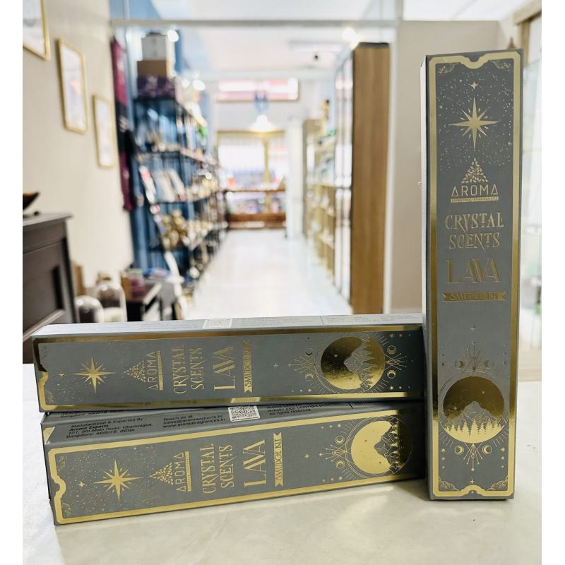 Incienso Orgánico Aroma Lava