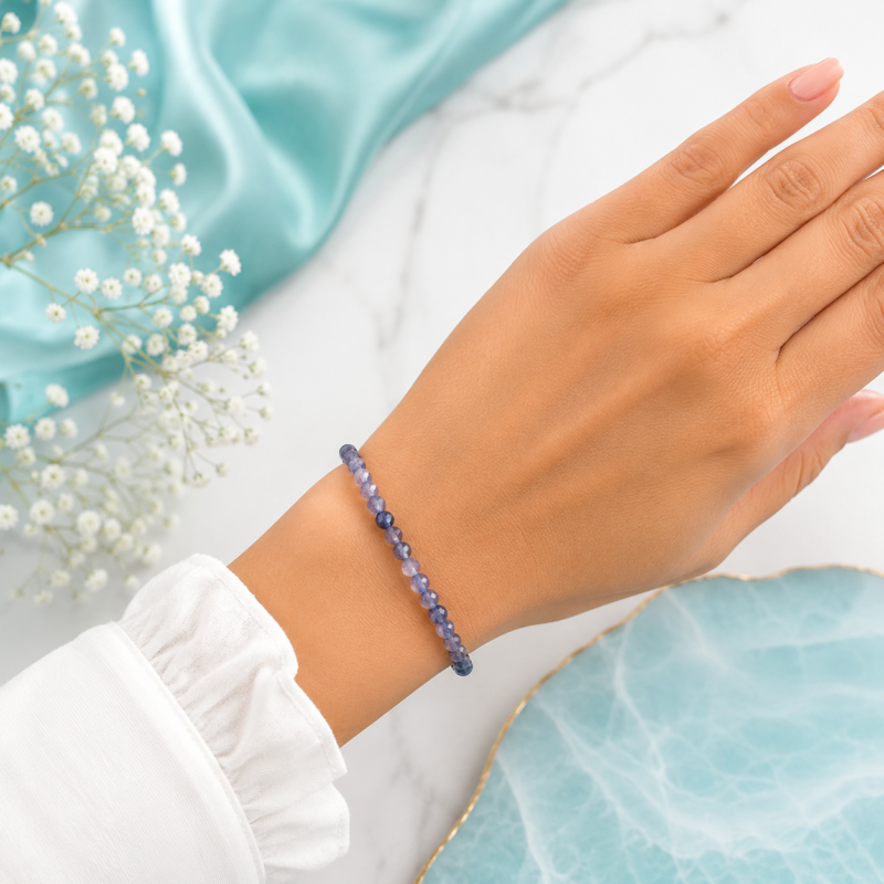 Pulsera Iolita FACETADA