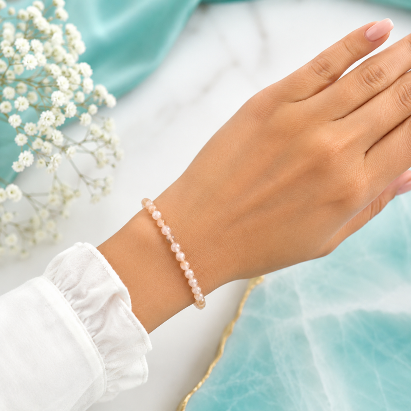 Pulsera Piedra Sol FACETADA