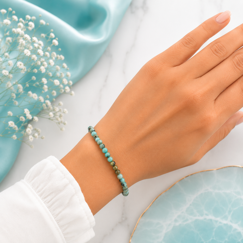 Pulsera Rubí Zoisita FACETADA