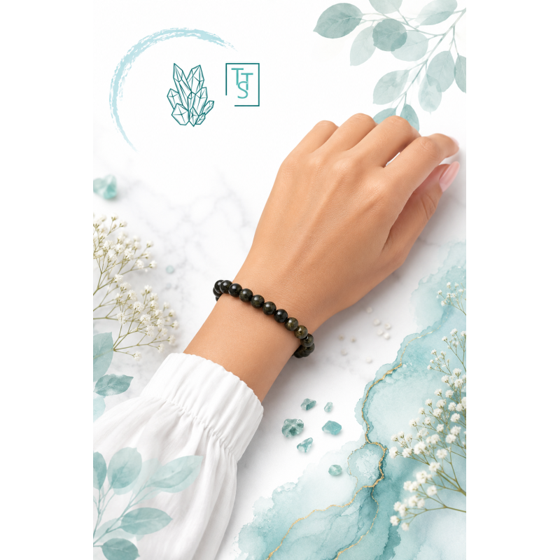 Pulsera Biotita 4mm