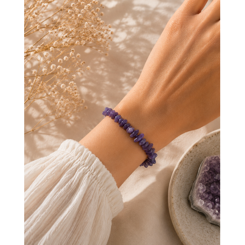 Pulsera Lepidolita Chip