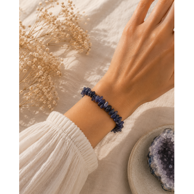 Pulsera Iolita Chip