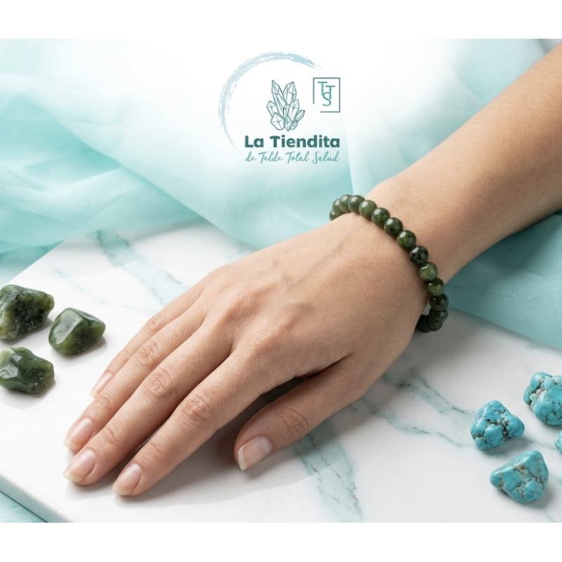 Pulsera Jade Nefrita 4 mm