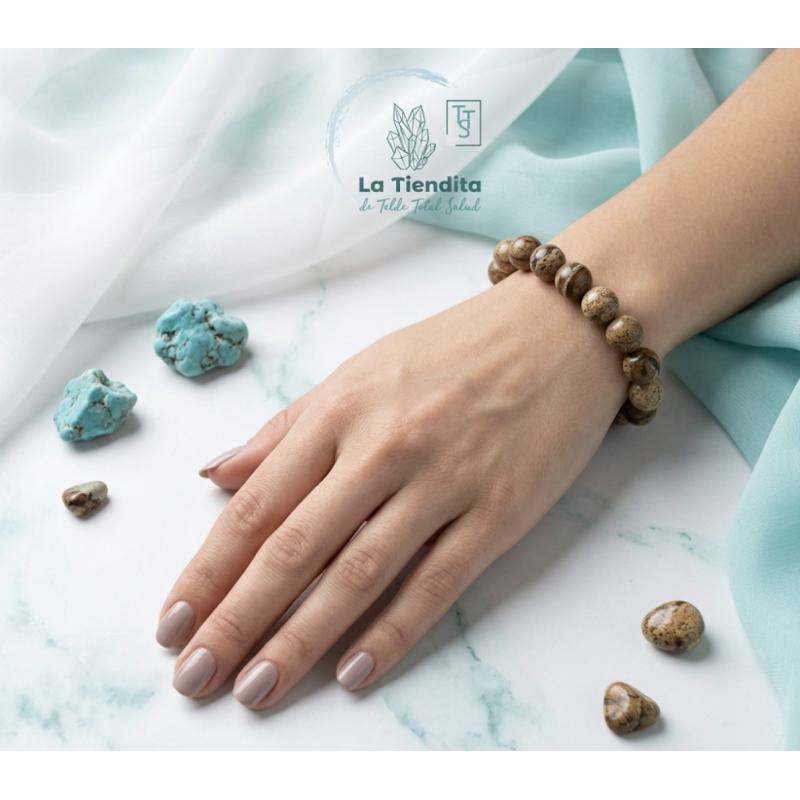 Pulsera Jaspe Paisina 8 mm