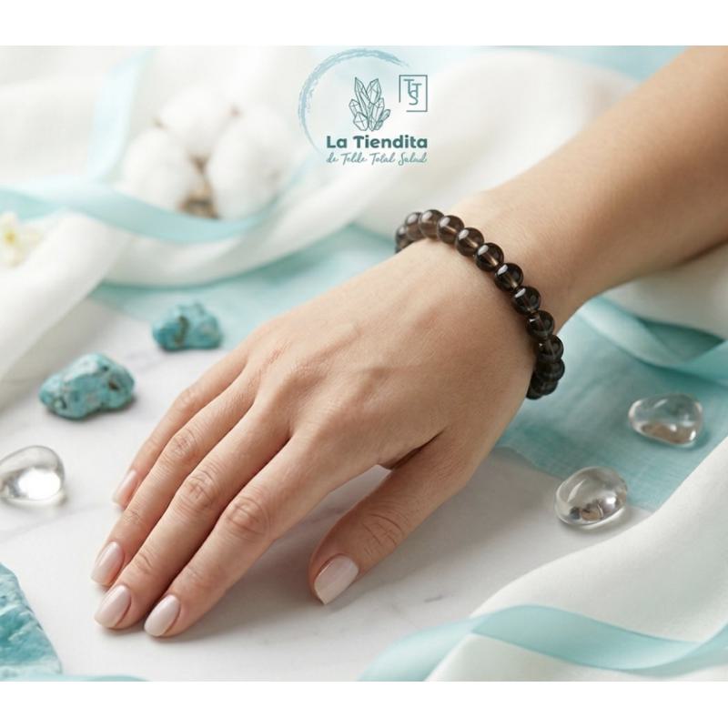 Pulsera Obsidiana Hielo 8 mm