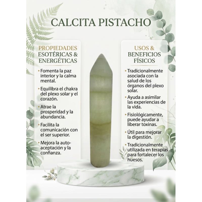 Punta Calcita Pistacho
