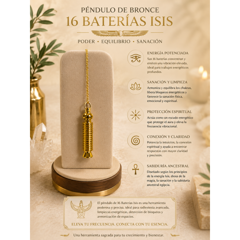 Péndulo de 16 Baterías Isis
