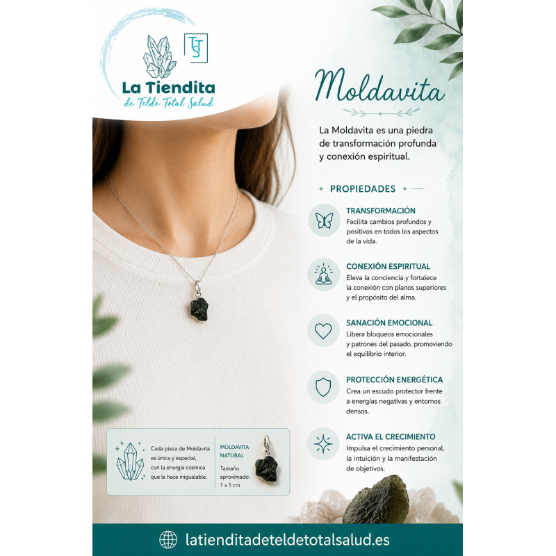 Colgante de Moldavita 3