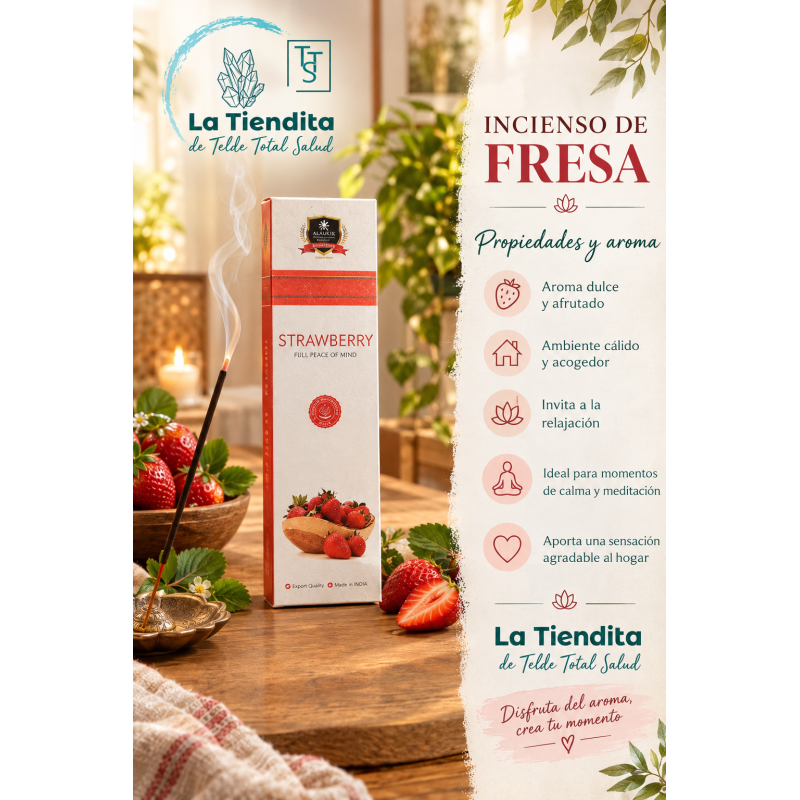 Incienso Premium Fresa Alaukik