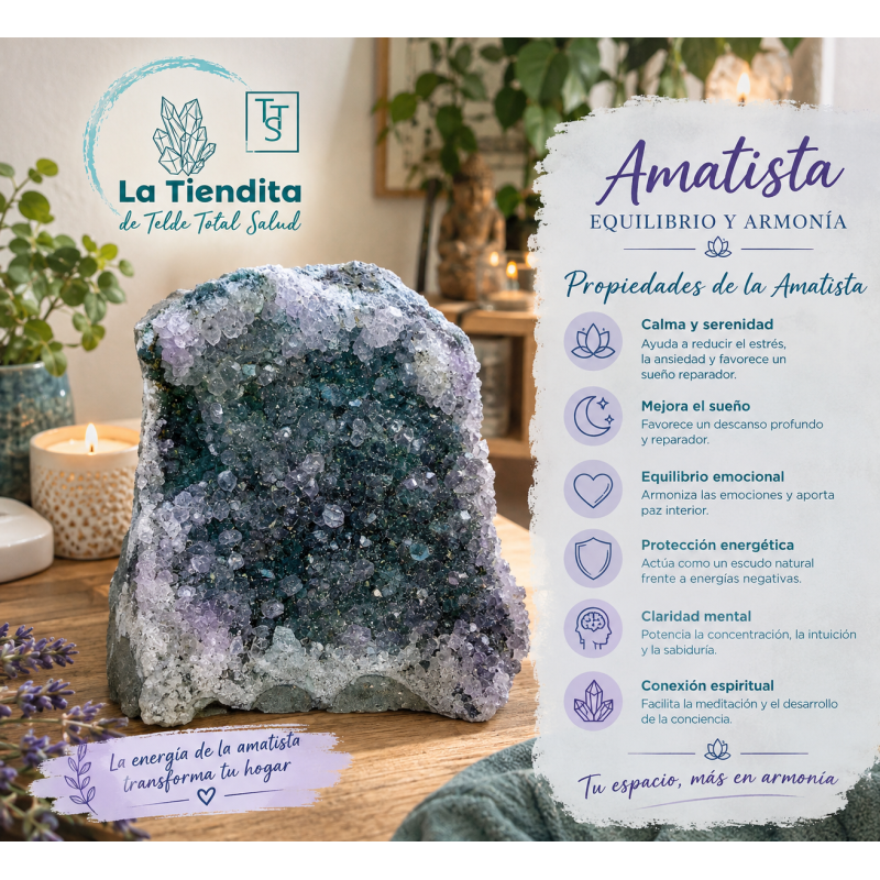 Drusa de Amatista Ref 1990.1