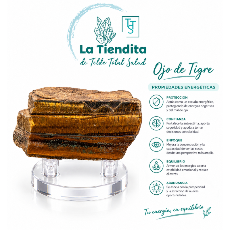 Ojo de Tigre Semipulido