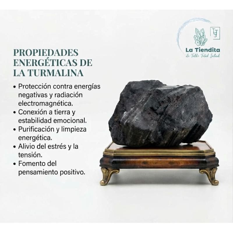 Turmalina Estriada con Mica Moscovita Ref.40