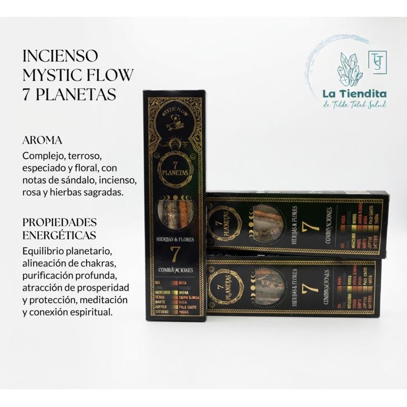 Incienso Mystic Flow 7 Planetas