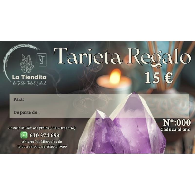 Tarjeta Regalo 15€