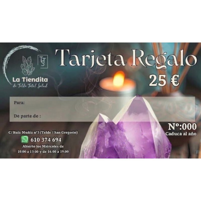 Tarjeta Regalo 25€